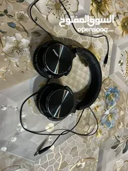  1 سماعه ويرلس كاتم للضوضاء  شبه جديده cowin