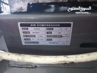  5 كومبريسر هواء ايطالي 500 لتر