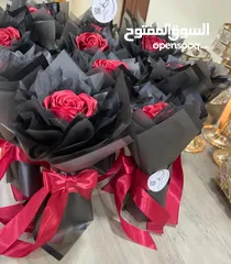  7 بوكيه ورد ستان   الورد للورد بوكيه ورد ستان هاند ميد بأقل سعر  هديه مميزه وكمان لمناسبا