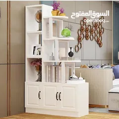  3 لتزيدي بيتك جمال وفرنالك هالقطعة المميزة  خزانة فاخرة مع رفوف من خشب MDF