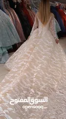  4 فستان  زفاف ايفوري تركي