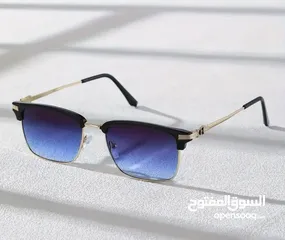  6 زوج من نظارات المعدن الرجالية ذات الأسلوب البانك، نظارات عصرية للرجال.
