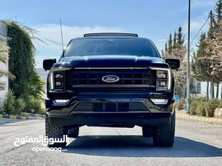  1 2022 FORD F-150 Platinum Hybrid Black-Edition