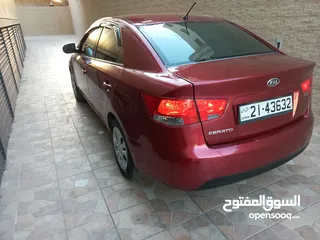  8 كيا سيراتو موديل 2013 بحالة الوكالة أتوماتيك  للبيع