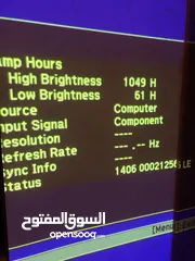  6 شاشة بروجكتر و بروجكتر