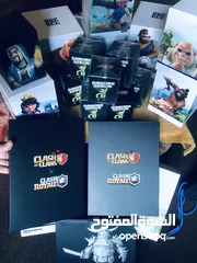  1 مجسمات العاب سوبر سيل و كلاش اف كلانس نادره و اصلية من الشركة نفسها