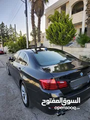  4 BMW 520 موديل2014 فحص كامل فل كامل   ممشى قليل بحالة الوكالة