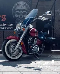  1 دراجة Kawasaki للبيع او للبدل على مركبة بنفس القيمة