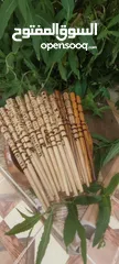  5 مراود الكحل من الأخشاب الطبيعيه صنع بايادي عمانيه