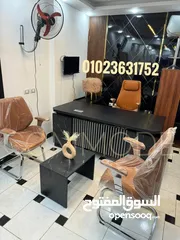  3 طقم ادراي مكتب مدير مودرن خشب mdf اسباني مستورد مكاتب مديرين اثاث مكتبي office manager modern