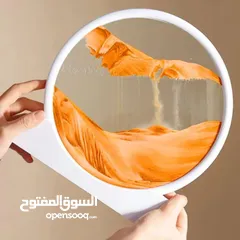  1 ساعة رملية مائية ثلاثية الأبعاد (3D) مصنوعة يدويًا بدقة وإتقان، لتمنحك مناظر طبيعية .