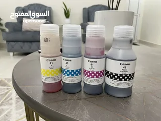  1 For Sale: Full Set of New Canon Printer Ink Refills - 4 Colors