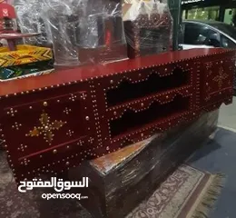  2 جاهز تفصيل طاولة تلفاز تراثية