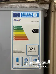  2 ثلاجة ساميكس 24 قدم 296 لتر توفير كهرباء A+