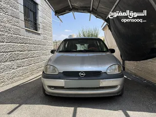  4 اوبل كورسا اوتوماتيك موديل 98 للبيع