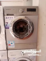  2 غساله بيكو 7 كيلو لون سلفر للبيع