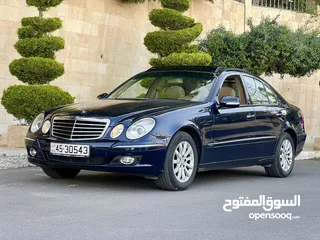  1 بانوراما مرسيدس E200 ايليقانس 2009 بحالة الوكالة