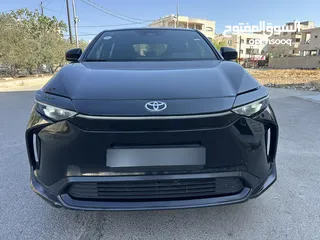 17 تويوتا BZ4x فحص كامل 2022 جمرك جديد بسعر مغري نفس مواصفات الورد الشركه