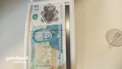  6 Rare AA44452531 £5 Note
