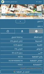  1 ارض للبيع مساحة 1040 متر الحي الهاشمي
