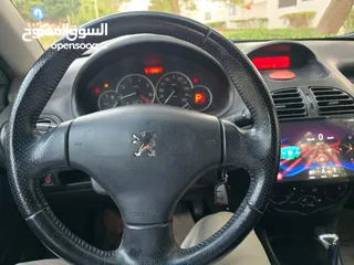  6 بيجو 206 بحالة ممتازة للبيع