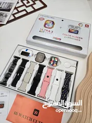  1 بكج سماعه وساعه ذكيه