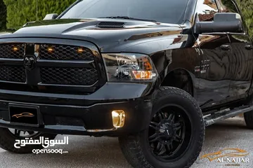  2 Dodge Ram Big horn 2019 gasoline   البكب بحالة الوكالة و قطع مسافة 51,000 ميل فقط