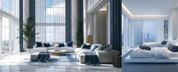  12 تجربة سكنية فاخرة : شقة مميزة في Business Bay دبي بمساحة كبيرة 1480 قدم ومقدم 20% فقط