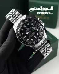  27 رولكس رجالي مكفول وتوصيل مجانا ومعها علبة وكيس مجانا