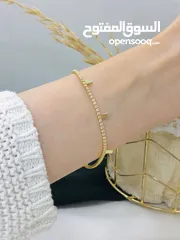  16 اساور gold plated لا تغير اللون باسعار