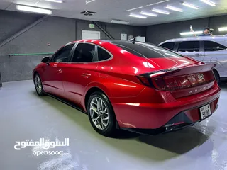  5 Hyundai Sonata 2.5 SEL limited full option beautiful super Red Color