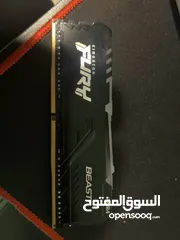  2 8gb ram DDR4 kingston