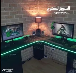  9 طاولة games زاويه مع اناره