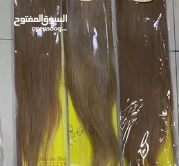  6 وصلات شعر طبيعي 100٪؜
