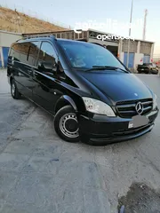  3 باص مرسيدس فيتو 2013 ديزل مواصفات فيانو شصي طويل مميز وسعر لقطه