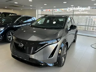  1 NISSAN AIRYA نيسان اريا كهربائيه 2024 كفالة مجموعة بسطامي والصاحب 3 سنوات او 100000كم