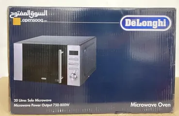  1 De'Longhi. microwave oven