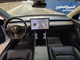  15 TESLA MODEL 3 2019 MID RANGE  تيسلا موديل ثري ميد رينج مميزه بحالة ممتازه