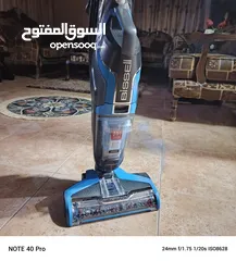  2 مكنسة بيسيل 1317 لشطف ومسح الارضيات وكنس السجاد