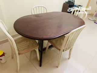  3 Dining Table Wooden