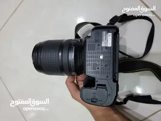  6 كاميرا nikon 5200D للبيع مستخدم نضيف شبه جديد