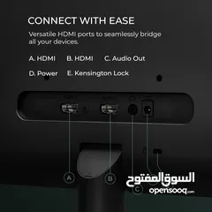  2 24'' INC Gaming Monitor FHD IPS Display Refresh Rate: 100 Hz , 4ms