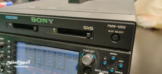  5 Sony PMW-1000 Compact XDCAM HD/SD SxS memory recording deck