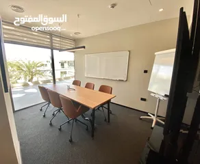  4 Furnished and Serviced Office Spaces at New Work Business Center - SQUare Alkhoud