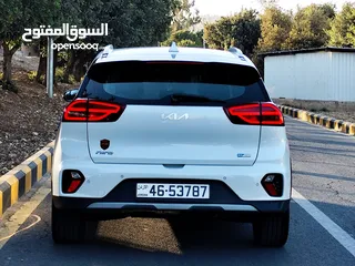  14 كيا نيرو 2022 KIA NIRO HYBRID جمرك جديد وارد كوري فحص كامل بحالة الوكالة
