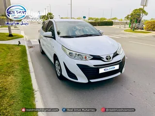  2 **BANK LOAN AVAILABLE**  TOYOTA YARIS 1.5E   Year-2019  Engine-1.5L  Color-White  Odo meter-52,000km