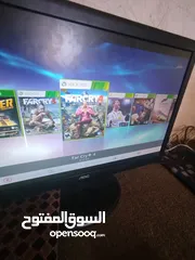  9 موجودxbox360slim مع محوله الأصلي وا ايد وحده عليه22لعبة
