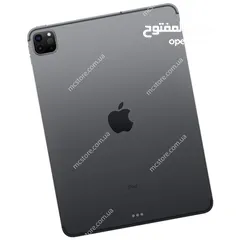  4 iPad Pro 11” الجيل الثاني – 2020 – Wi-Fi – 512GB – مستعمل بحالة الوكالة – بطارية 87% –
