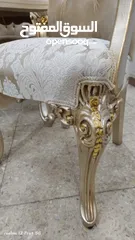  26 سفره تحفه منك يا ( مفروشات بشار انتيك الرسمية) سفره مصرري خشب زااان كاااامل ح