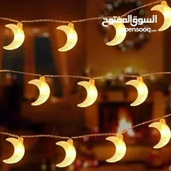  6 زينة رمضان اشكال الوان وباحسن الاسعار واذا اخدت محموعة عليهم خصم مرتب